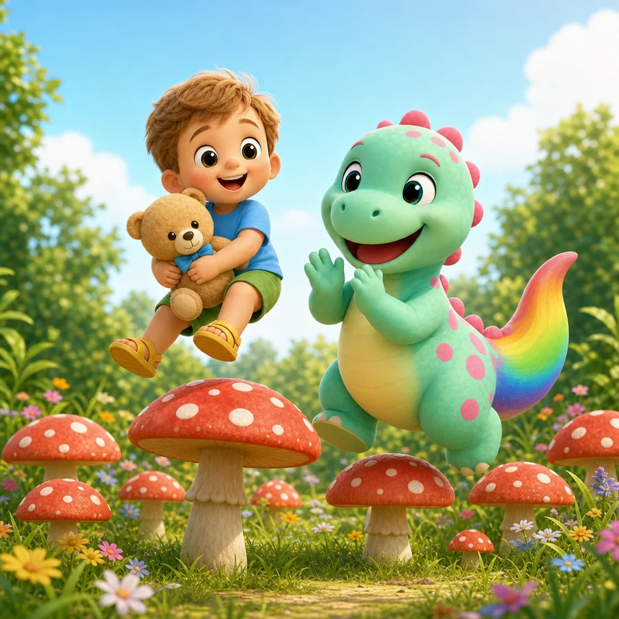 Przygoda z dinozaurem przykładowa strona 9