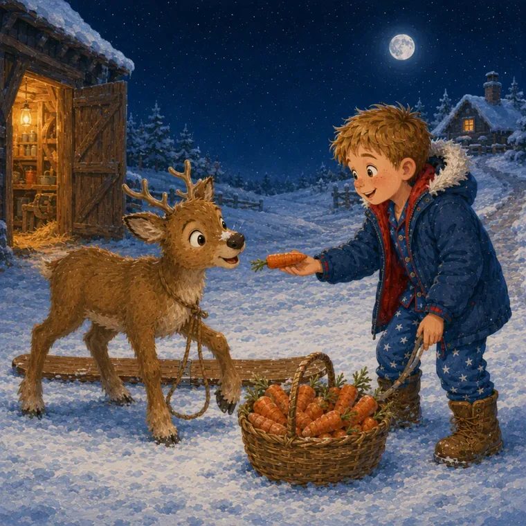 Ilustracja z wnętrza spersonalizowanej książki dla dziecka